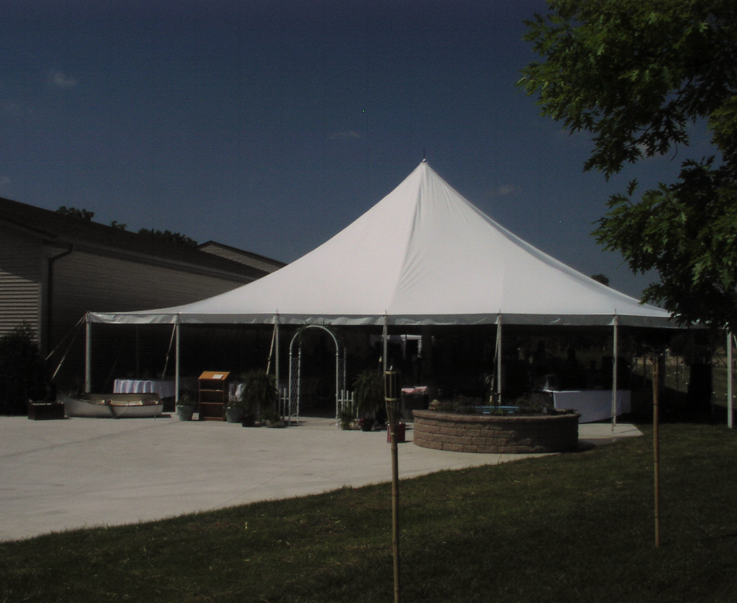 60x60 Pole Tent