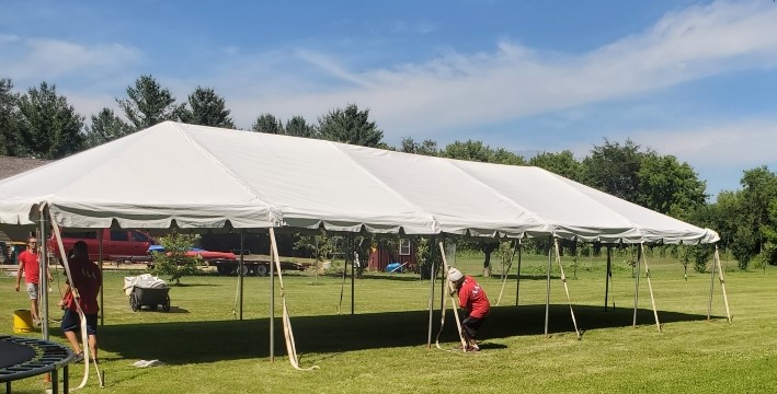 20x50 Frame Tent