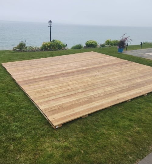 16x16 Light Cedar Dance Floor Schmidt