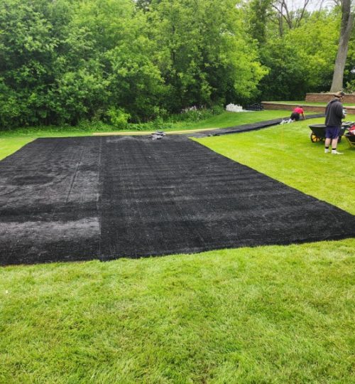 20x40 Floor with Turf Food Truck Hub