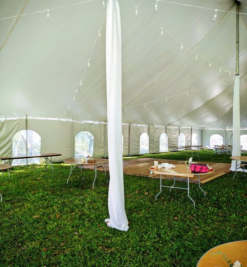 Kelly - Fabric Center Pole 50x100