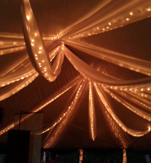 String Lights with Fabric (1)